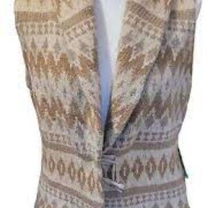Lauren Ralph Lauren Sweater Vest, Women Large, Wool Silk, Angora, Linen, vintage